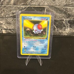 Pokemon 56/62 Tentacool 1999 Vintage Card from the Fossil Set M/NM